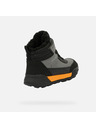Geox Черни момчешки зимни обувки Geox Trekkyup B Abx