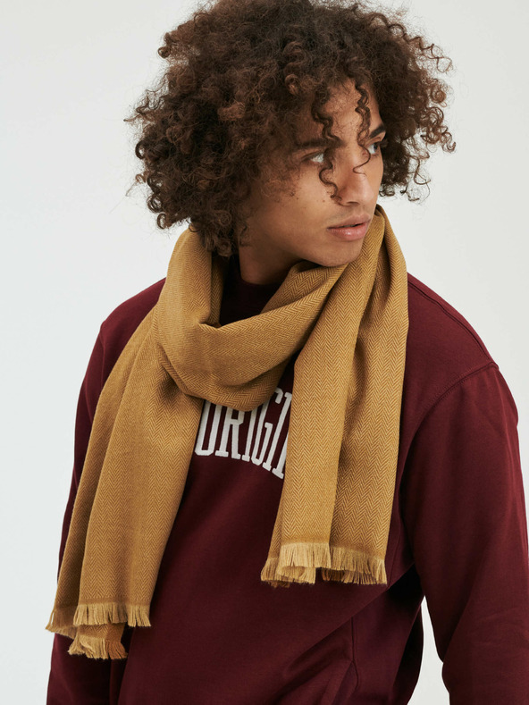 GAP Зимен шал с дребен десен GAP