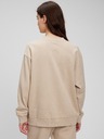 GAP Суитшърт boyfriend с лого GAP