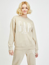 GAP Суитшърт boyfriend с лого GAP