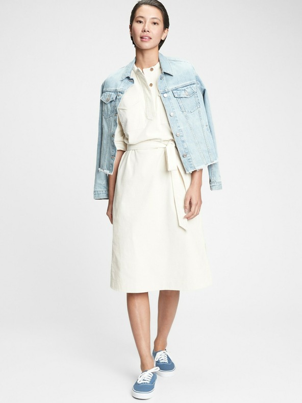 GAP Рокля corduroy миди GAP