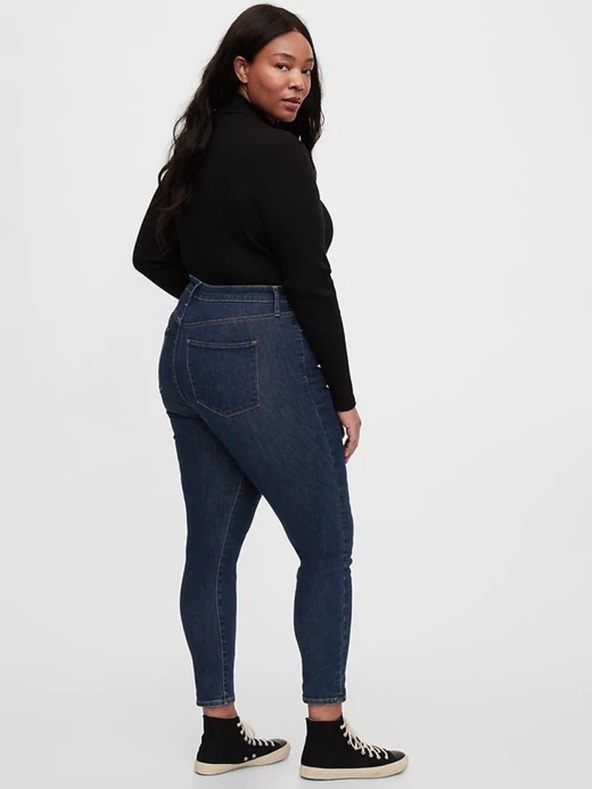 GAP Дънки universal jeggings с висока талия GAP