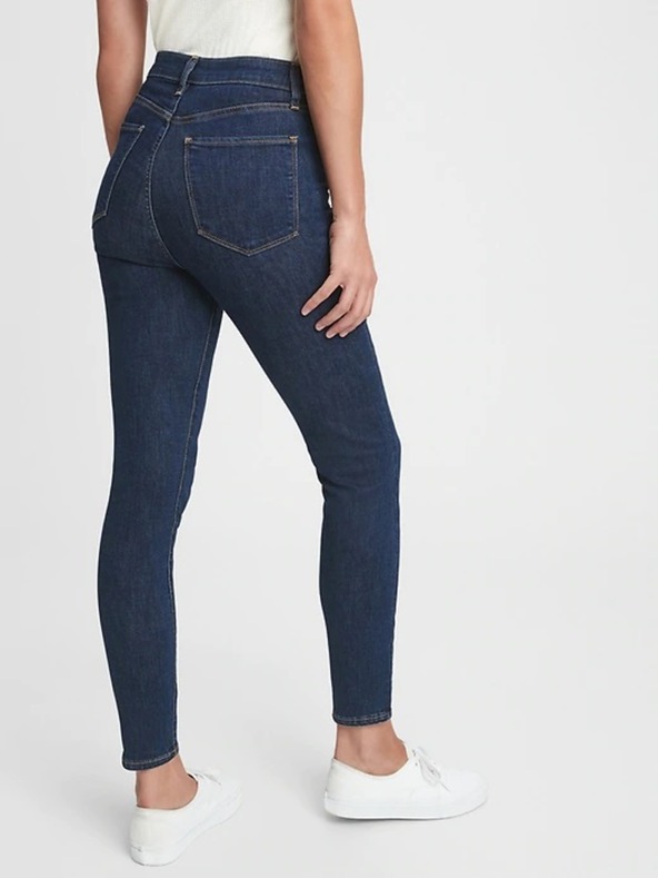 GAP Дънки universal jeggings с висока талия GAP