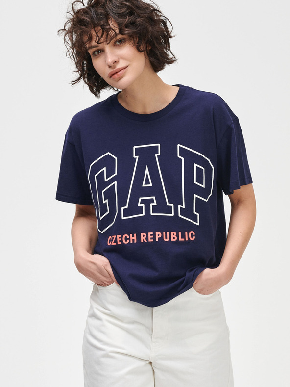 GAP Тениска Gap лого Чехия GAP