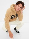 GAP Суитшърт шерпа с лого GAP