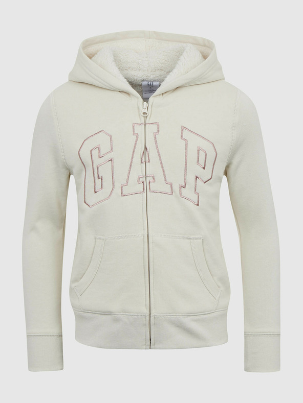 GAP Детски топъл суитшърт с лого GAP