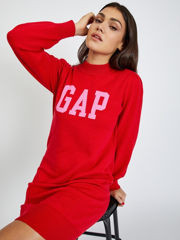 GAP Плетена рокля с лого GAP