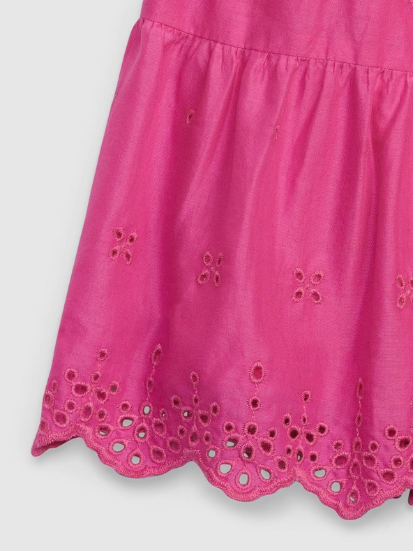 GAP Бебешка рокля с воланчета GAP