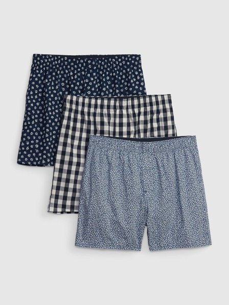 GAP Памучни боксерки, 3 броя GAP