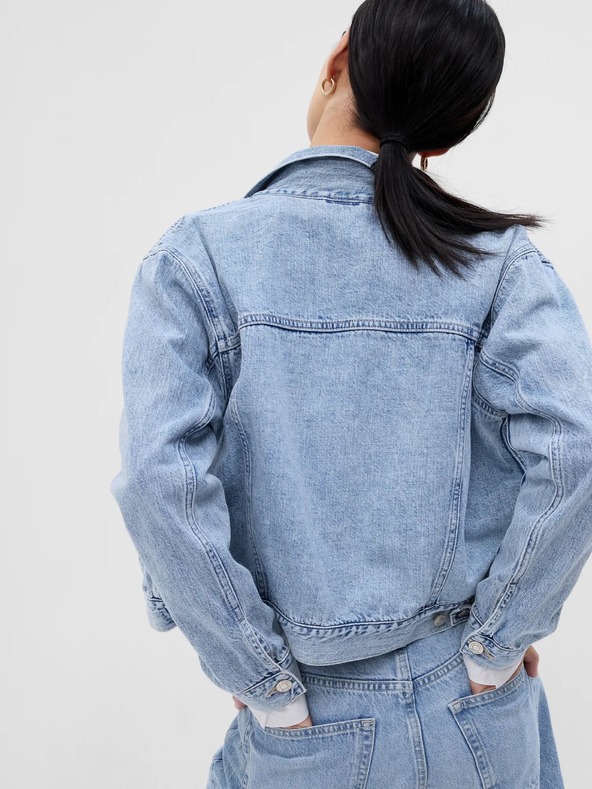 GAP Дънково яке с къс модел GAP