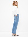 GAP Дънки straight High Rise Destructed '90s Original GAP