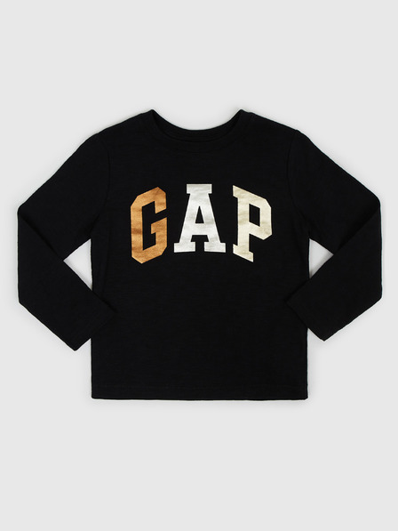 GAP Детска тениска с метално лого Gap