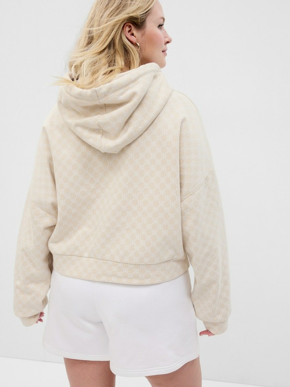 GAP Винтидж меък кроп суитшърт GAP