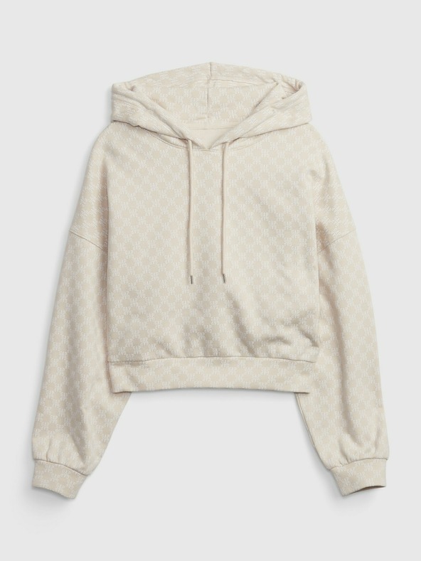 GAP Винтидж меък кроп суитшърт GAP