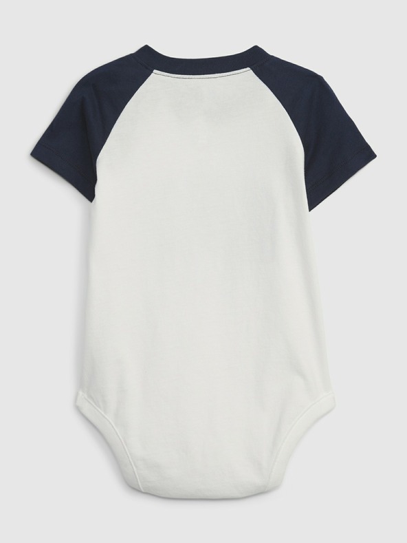 GAP Бебешко боди Mix & Match с лого GAP