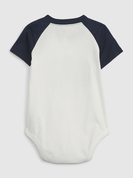 GAP Бебешко боди Mix & Match с лого GAP