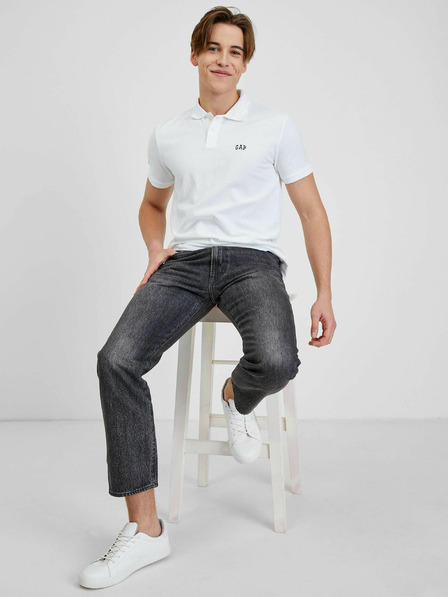 GAP Polo тениска с лого GAP