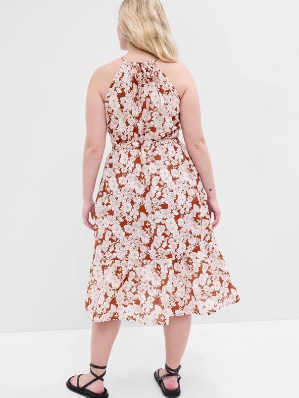 GAP Щампована миди рокля GAP