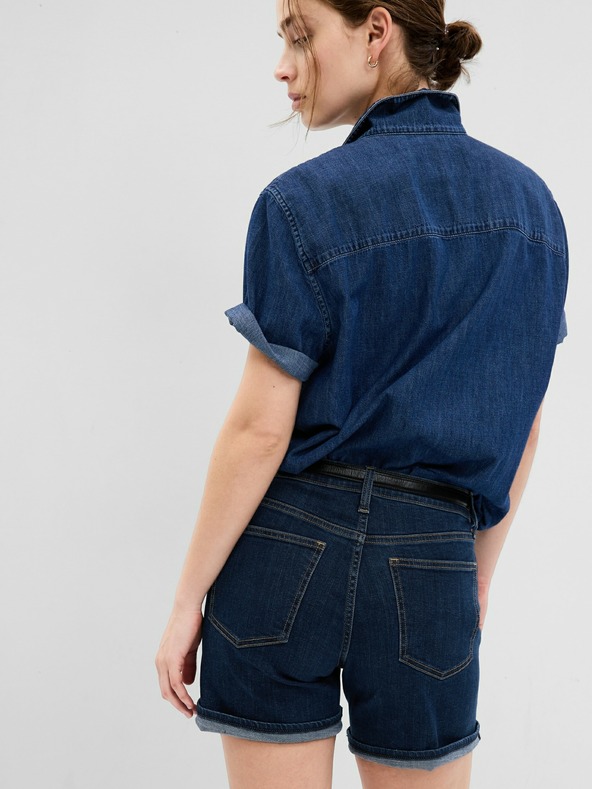 GAP Дънкови шорти girlfriend GAP