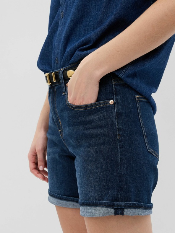 GAP Дънкови шорти girlfriend GAP