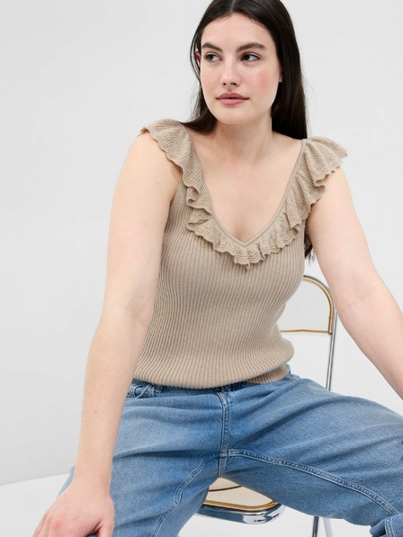 GAP Плетен потник топ GAP