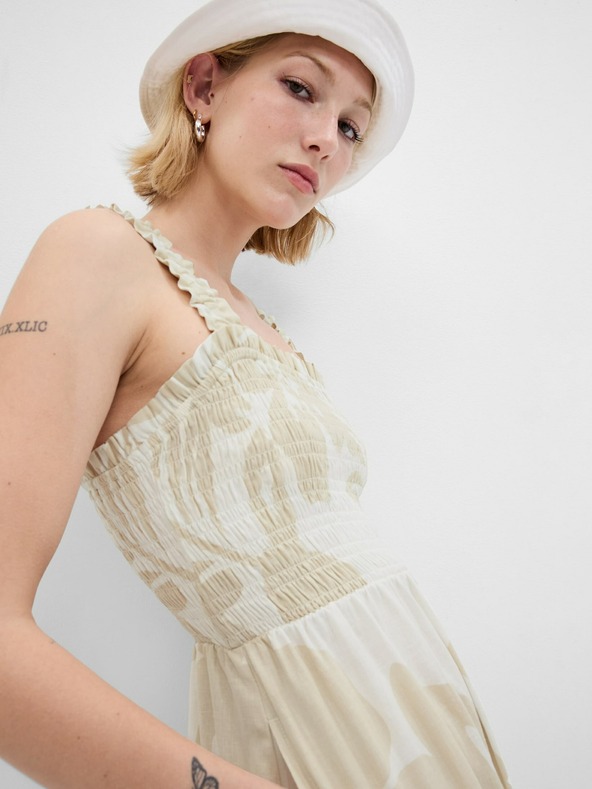 GAP Ленени цветни макси рокли GAP