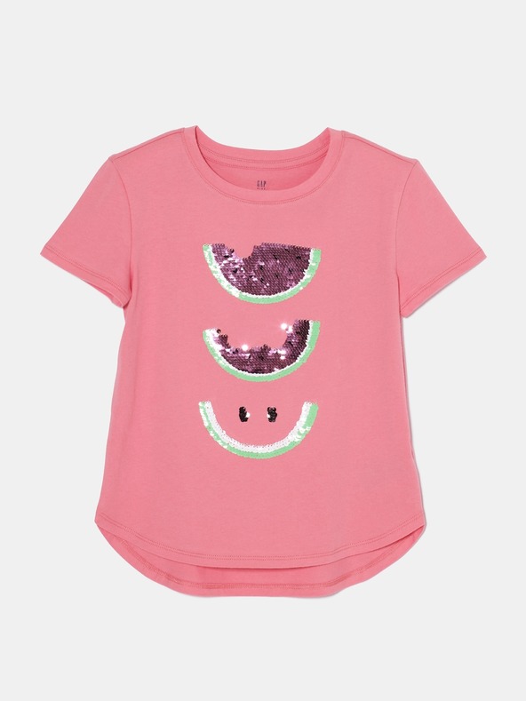 GAP GAP Бебешка тениска с пайети