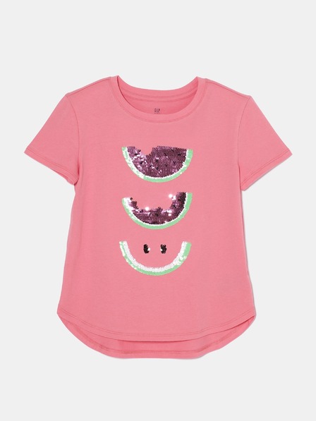 GAP GAP Бебешка тениска с пайети