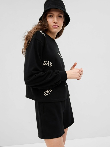 GAP Кроп суитшърт с лого GAP