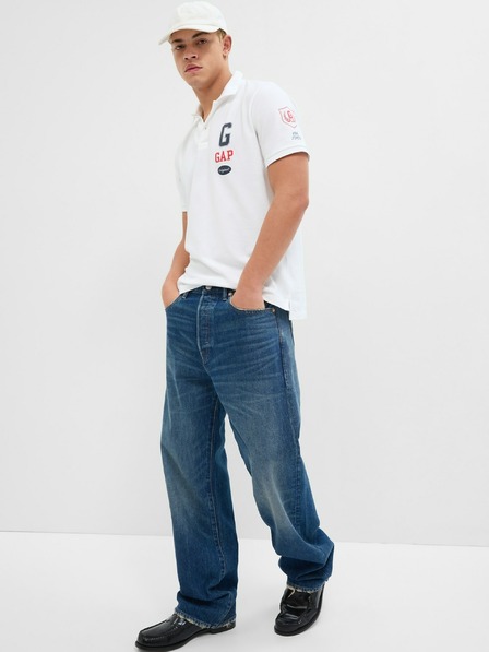 GAP Поло тениска с лого Gap GAP
