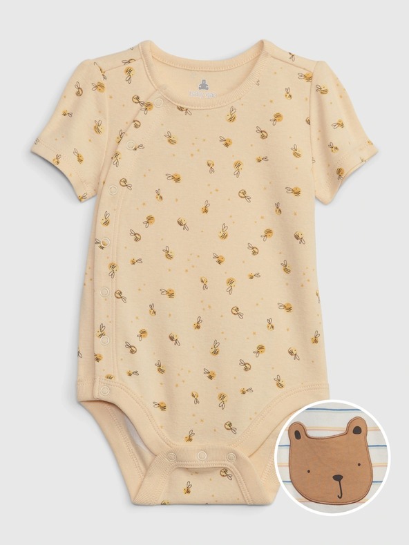 GAP Бебешко щампосани боди GAP