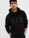 GAP Плюшен суитшърт с лого GAP