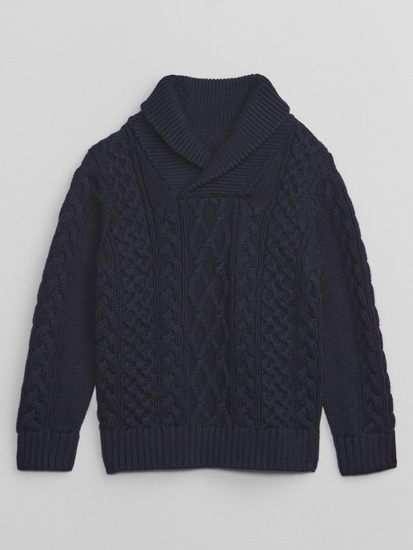 GAP Детски пуловер с яка GAP