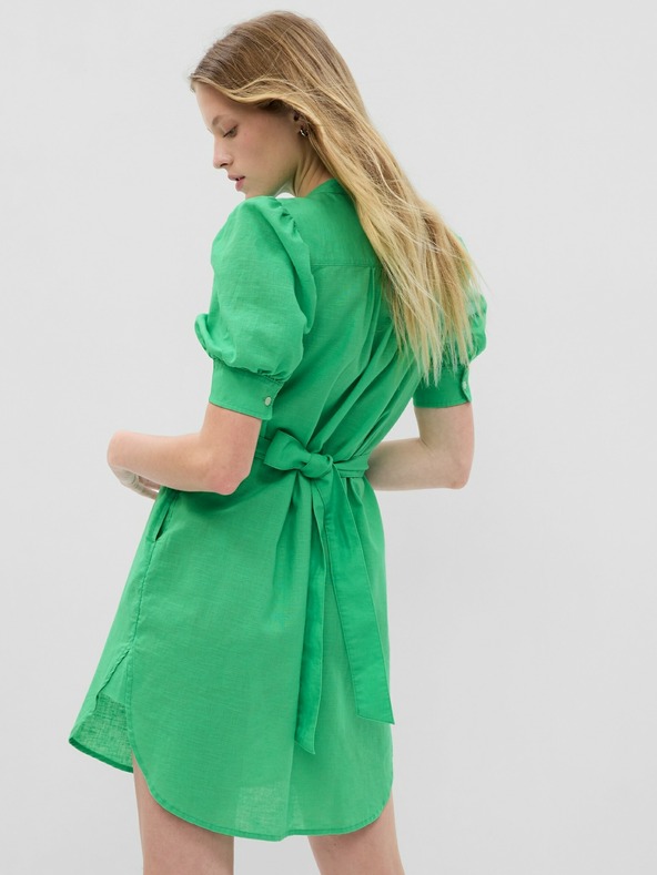 GAP Ленена мини рокля GAP