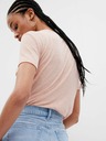GAP Ленена тениска с къс ръкав GAP