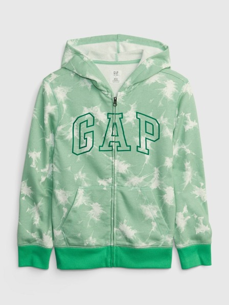 GAP Детска суитшърт с лого GAP и качулка