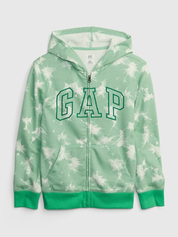 GAP Детска суитшърт с лого GAP и качулка