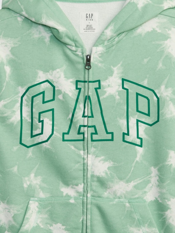 GAP Детска суитшърт с лого GAP и качулка