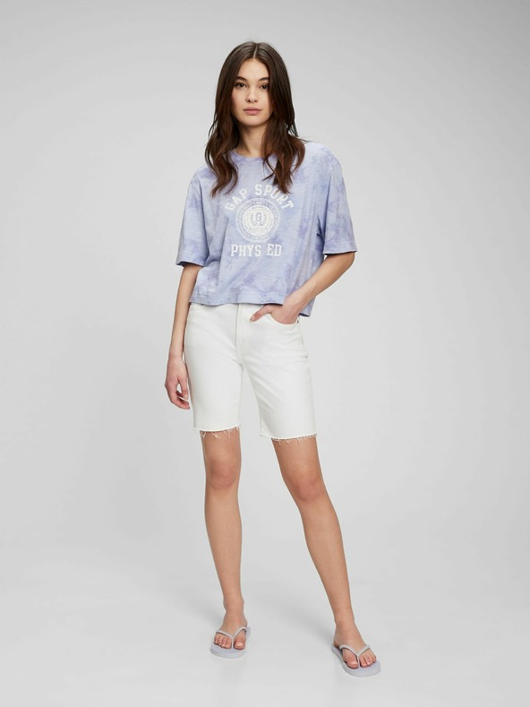 GAP Тениска easy batika с лого GAP