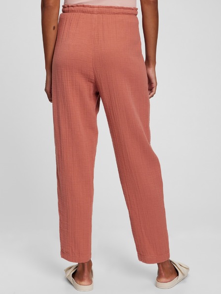 GAP Памучни високи панталони GAP