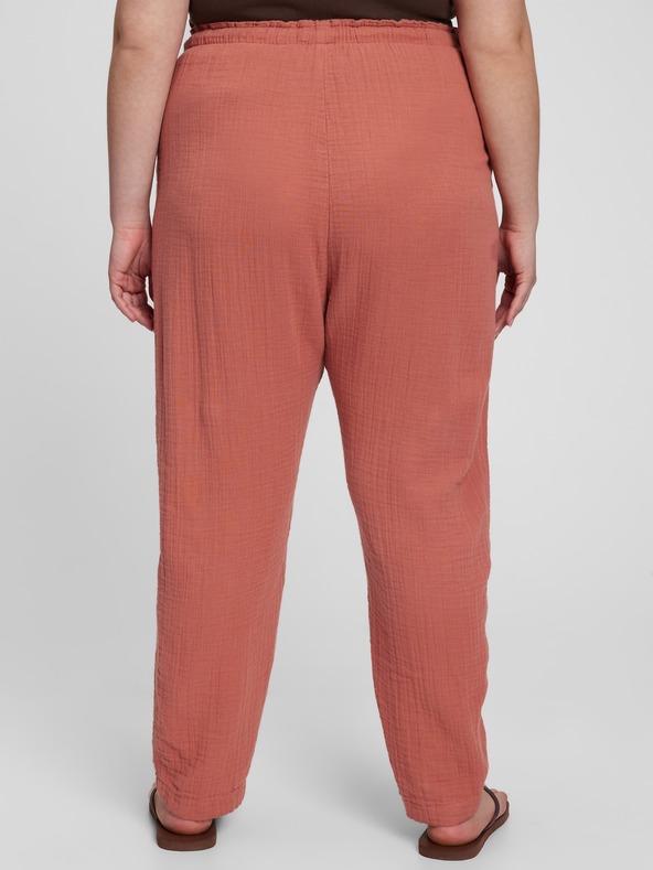 GAP Памучни високи панталони GAP