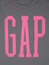 GAP Детска памучна тениска с лого GAP