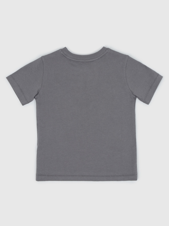 GAP Детска памучна тениска с лого GAP
