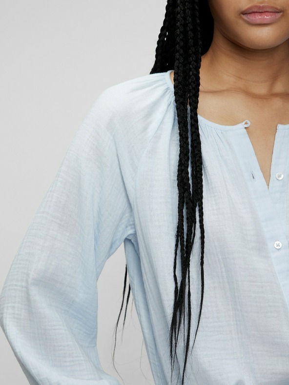 GAP Памучна риза без яка GAP