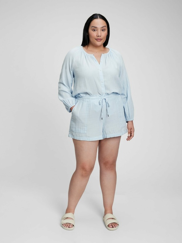 GAP Памучна риза без яка GAP