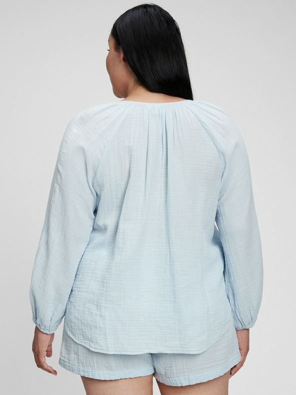 GAP Памучна риза без яка GAP