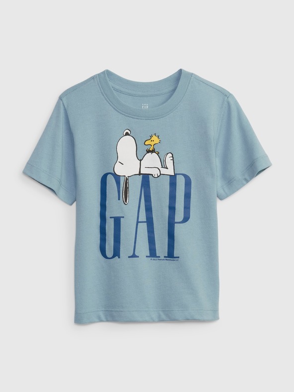 GAP Детска тениска Gap & Peanuts Snoopy GAP