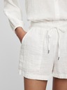 GAP Памучни шорти с висока талия GAP