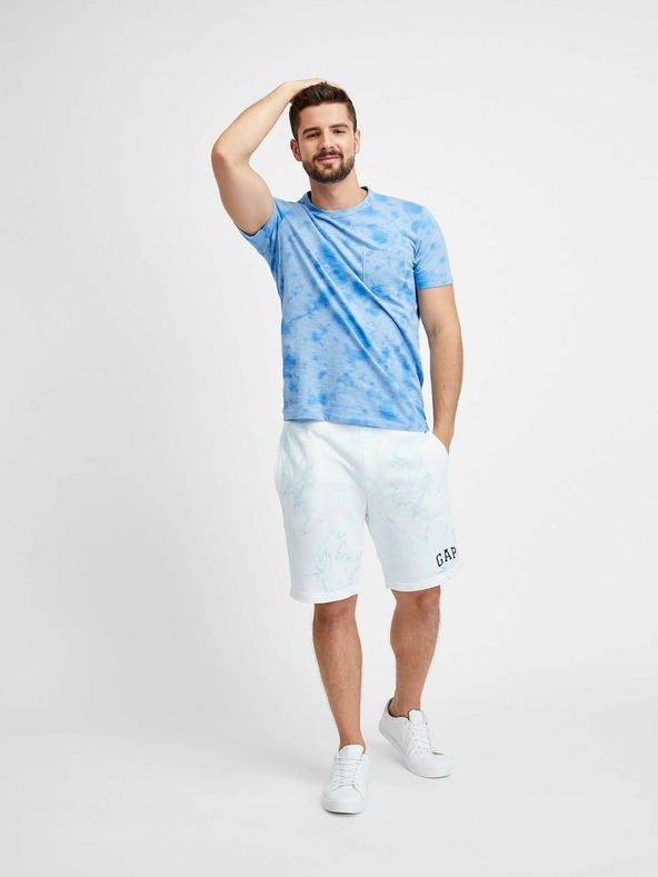GAP Памучна тениска с батик GAP