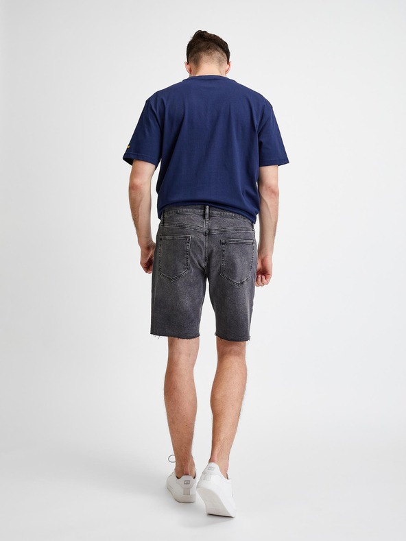 GAP Дънкови шорти изпрани черни GAP